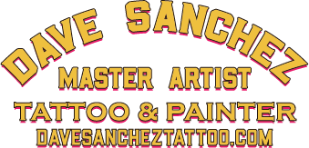 DAVE SANCHEZ TATTOO logo