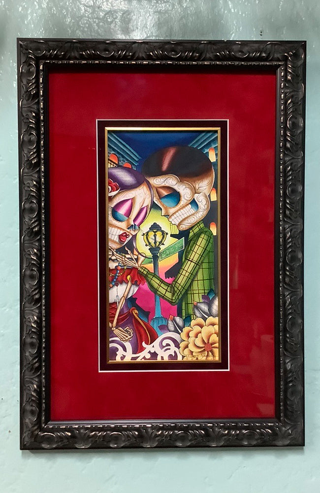 Love Street Framed Original Art