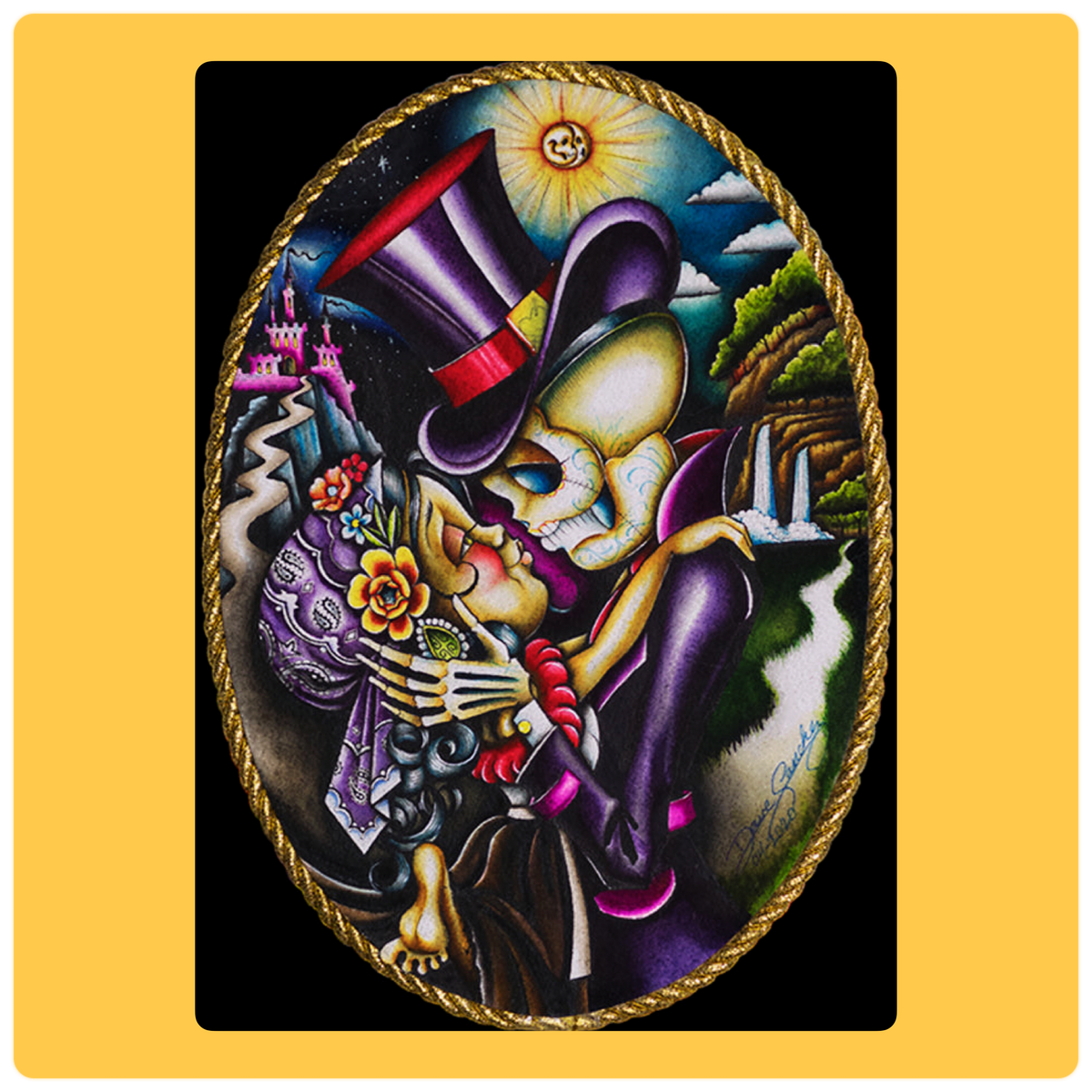 THE ROAD LESS TRAVELED canvas