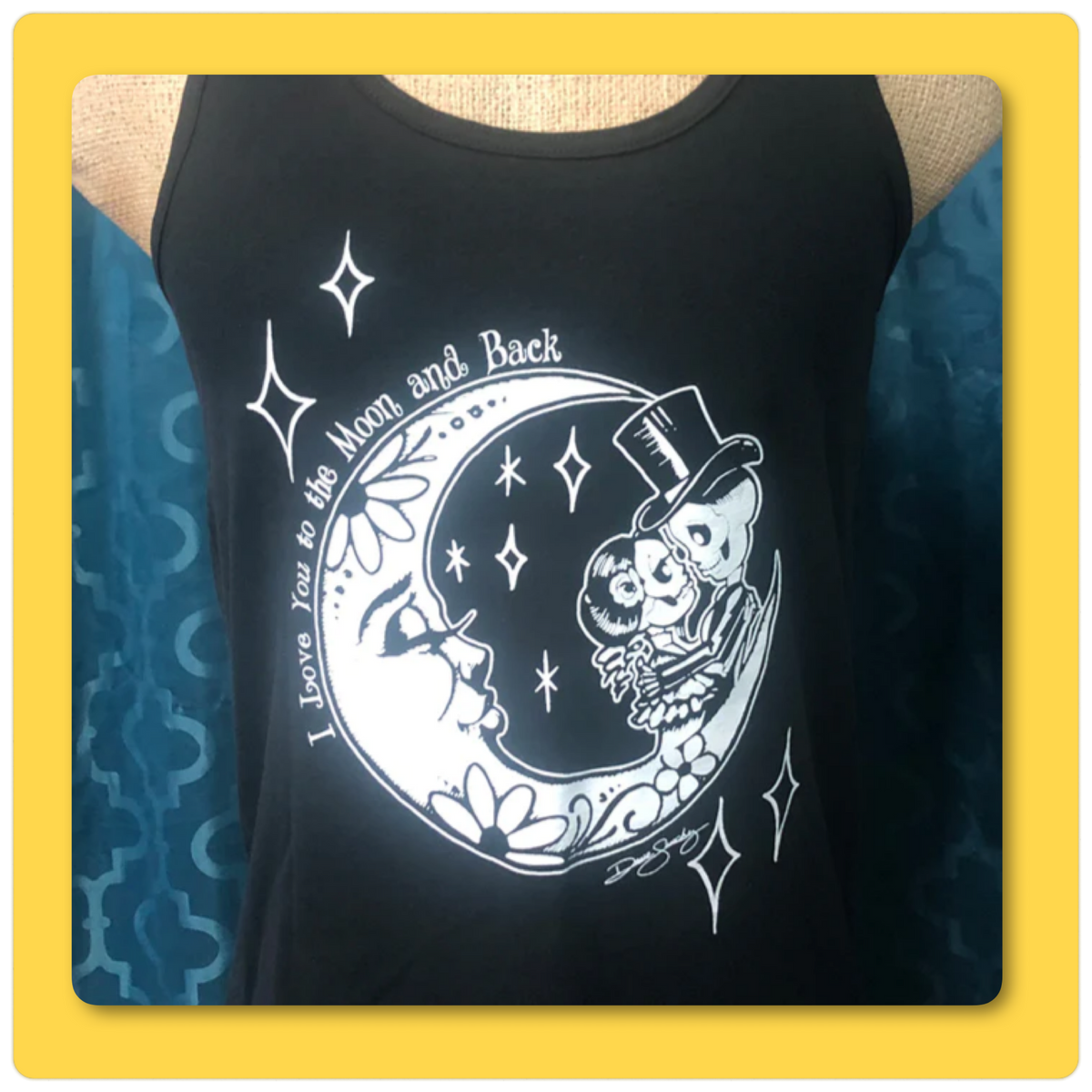I LOVE YOU TO THE MOON AND BACK tank